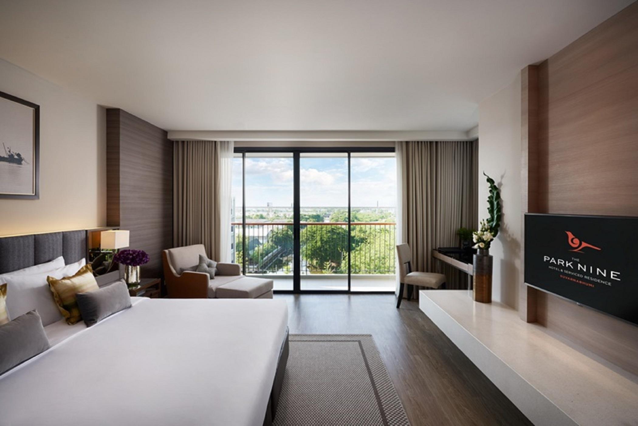 The Park 9 Hotel And Serviced Residence - Suvarnabhumi Bangkok Buitenkant foto